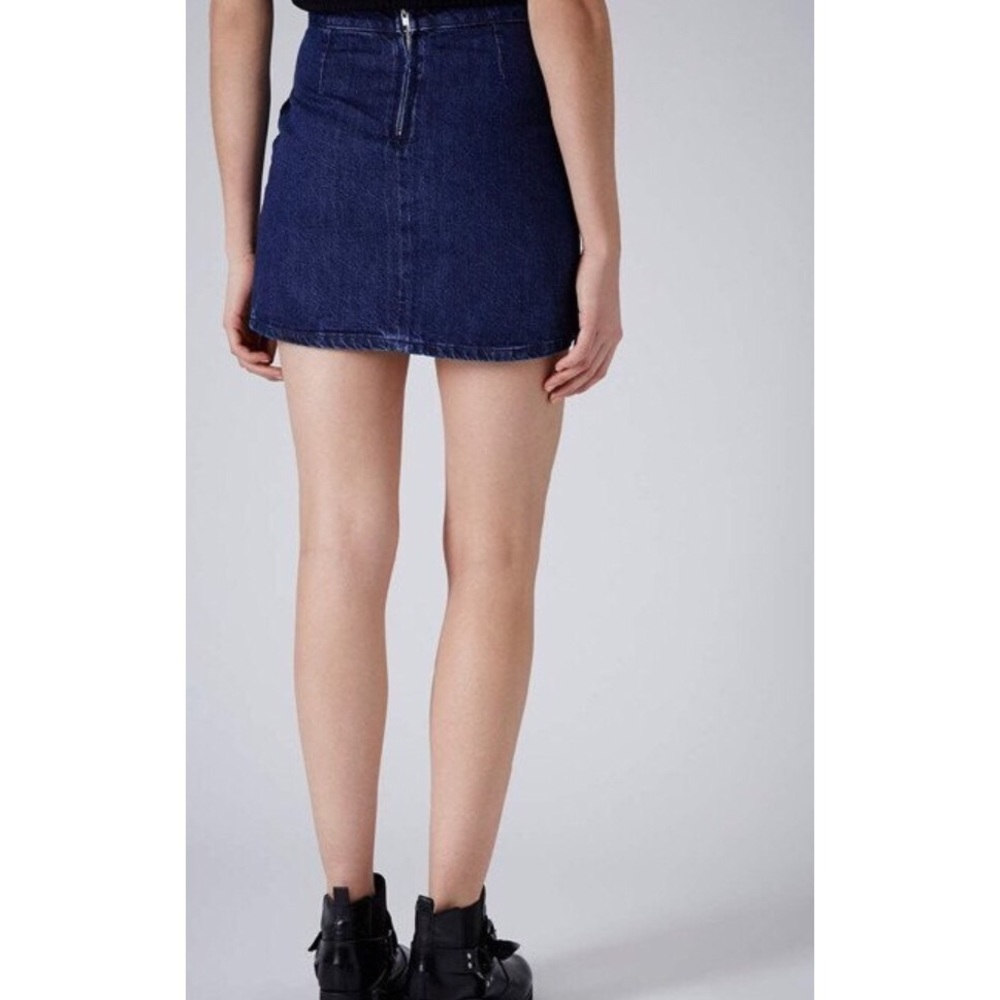 ASOS High Waisted 90’s Retro Jean Mini Skirt